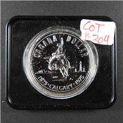 1975 Canadian Commemorative Silver Dollar