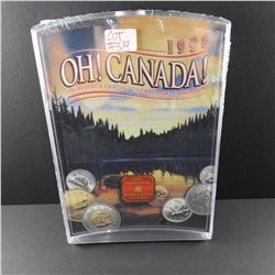 1998 Royal Canadian Mint OH CANADA Uncirculated Coin Set NEW IN PACKAGE