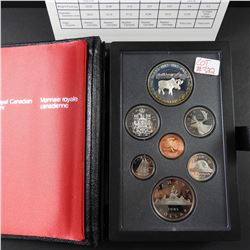 1985 Canadian Double Dollar Silver Coin Proof Set