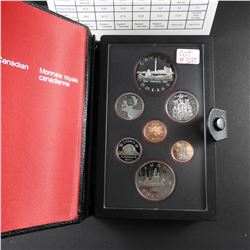 1984 Canadian Double Dollar Silver Coin Proof Set