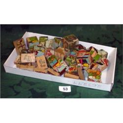 Old wooden block jigsaw puzzle plus other old wooden toy bricks