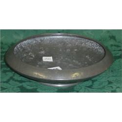Tudric pewter bowl made by Liberty & Co 10.5" diameter