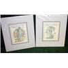 Image 1 : Two 19c mounted prints by Walter Crane