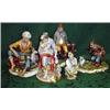 Image 1 : Five Continental Capodimonte style figures
