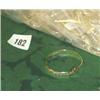 Image 1 : Approx 50 rolled gold bangles various sizes
