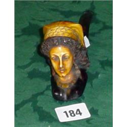 Meerschaum pipe in the form of a gypsy girl