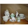 Image 1 : Small collection of 19th Century china including Quimper and Balleet (some pieces damaged) 