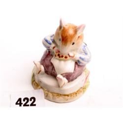 Royal Doulton figure Mr Toad Flax D.BH 10 with original box 3" high
