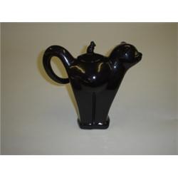 Carlton ware black car teapot