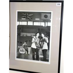 Very Rare Unpublished Beatles live Concert Photo at Budokan Tokyo 1966 by Robert Whitaker, Signed by