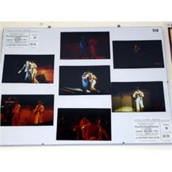 Rolling Stones Earls Court Unpublished Colour x7 Gig Photos 1976 (clip framed 16"x 20") (ex Bonham's