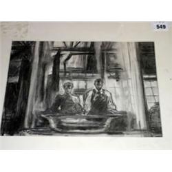 Original Collection of 8x Storyboards for 1943 MGM Oscar Nominated Movie Madame Curie by David Hall 