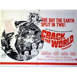 Two 1960-70's UK Quad Science-Fiction Cult Movie Posters 