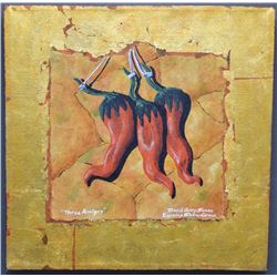 TAOS PUEBLO PAINTING (SUAZO)