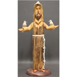 NEW MEXICAN FOLK-ART SANTO (ORTIZ)