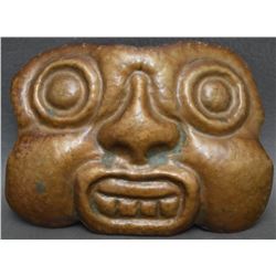 NORTHWEST COAST INDIAN COPPER MASK