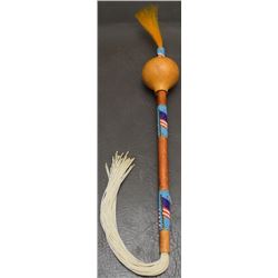 PLAINS INDIAN PEYOTE RATTLE