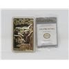 Image 1 : POKEMON - PIKACHU LE 23K GOLD PLATED TRADING CARDS, MINT