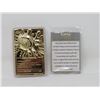 Image 2 : POKEMON - POLIWHIRL LE 23K GOLD PLATED TRADING CARDS, MINT