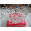 Image 1 : PINWHEEL CRYSTAL FOOTED BOWL