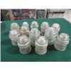 Image 1 : 12 INSULATORS, DOMINION GLASS, SOME CHIPS
