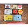 Image 1 : lot of 8 tobacco tins