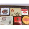 Image 2 : lot of 8 tobacco tins