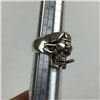 Image 4 : Size 11 925 Sterling silver Biker ring cigar smoking paratrooper