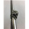 Image 6 : Size 11 Massive 925 Sterling silver biker ring Demon head