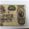 Image 3 : Late 1800s ten dollar canal bank note New Orleans REPRODUCTION