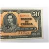 Image 3 : 1937 bank of canada fifty dollar bank note