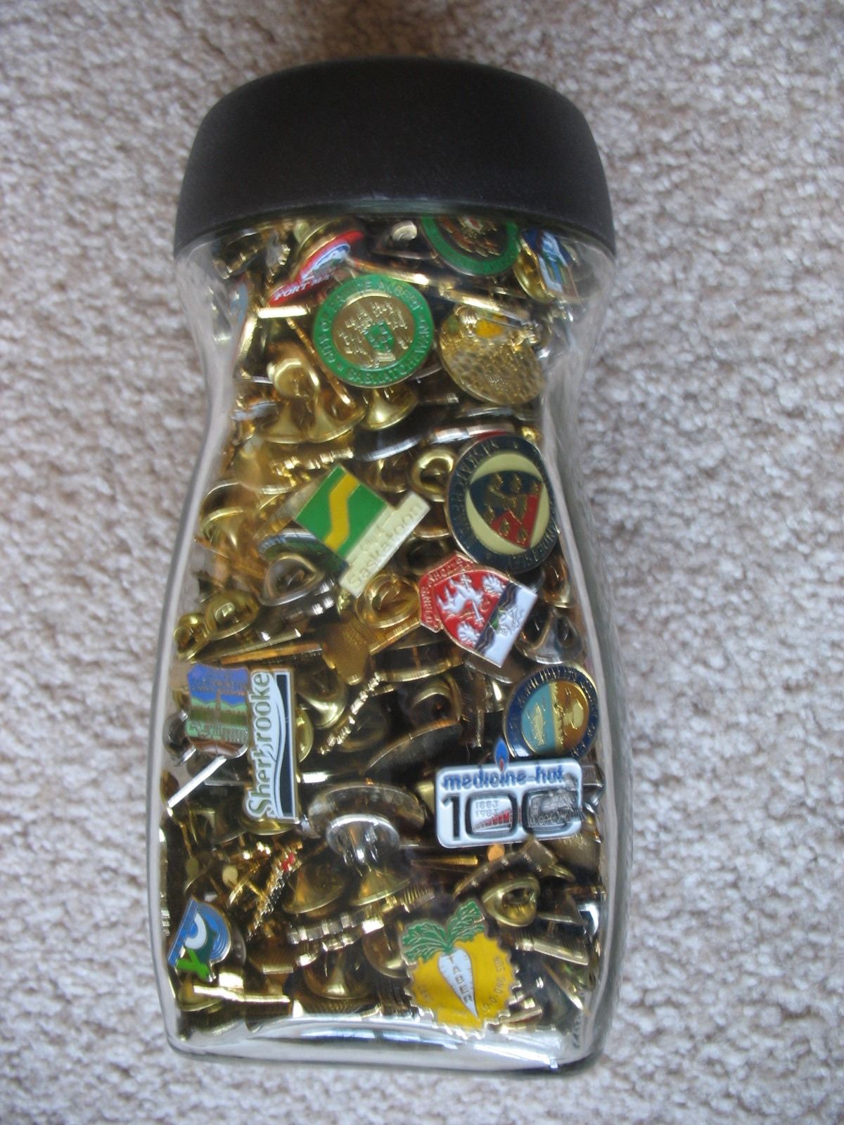 Lapel / Hat Pins Lot of 370 Canadian Town Pins Schmalz Auctions