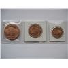 Image 2 : Copper Bullion - 1/2 Oz. - 1 Oz.  - 2 Oz - Indian Head / Buffalo Design