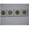 Image 2 : Canadian Silver Half Dollars - Set of 4 - 1916,  1917,  1918,  1919