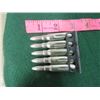 Image 2 : 5- MILITARY 303 CAL. DUMMY TRAINING ROUNDS AND STRIP CLIP. WWII ISSUE