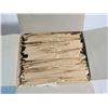 Image 2 : BOX OF 50 WWII ANTI-GAS MK.3 PROTECTIVE SHIELDS ( NEW IN BOX)