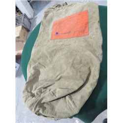 CANADIAN ARMY WOODS CANVAS TENT BAG