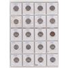 Image 1 : 1 SHEET (20) CNDN NICKLES, ASSORTED 1922 + UP
