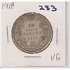 Image 1 : 1918 CNDN SILVER 50 CENT PC