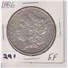 Image 1 : 1886 UC MORGAN SILVER DOLLAR