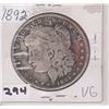 Image 1 : 1892 US MORGAN SILVER DOLLAR