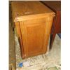 Image 2 : OAK SEWING MACHINE CABINET 1 DOOR, APPROX 36"H