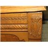 Image 9 : OAK SEWING MACHINE CABINET 1 DOOR, APPROX 36"H