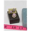 Image 2 : SPOON, SETS PEARL PIERCED EARRINGS, MATCHING CLIP-ON EARRINGS & PENDANT