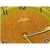 Image 2 : MANTLE CLOCK, JUNGHONY, WORKS, KEY, PENDULUM IN BACK 23.5X9