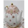 Image 8 : USSR TEA SET, GOLD TRIMMED CHIP ON TEAPOT PLATE,
