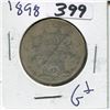 Image 1 : CANADA 1898 50 CENT PIECE