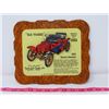 Image 1 : 1910 STANLEY STEAMER CAR DEALER CARD 9X8 YORK AUTO SUPPOLY CO. YORKTON SK.