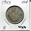 Image 1 : 1943 CNDN SILVER 50 CENT PC