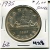 Image 1 : 1935 CNDN SILVER DOLLAR